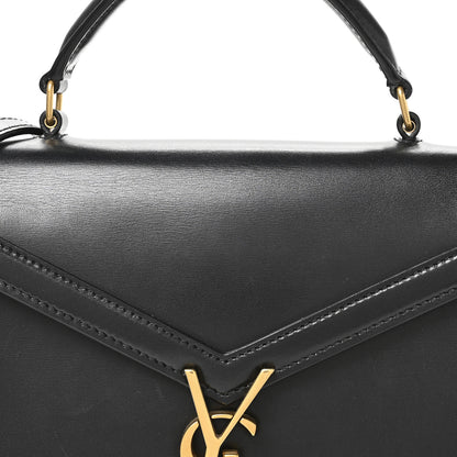 Saint Laurent Calfskin Mini Classic Monogram Cassandra Top Handle Black 8 of 11