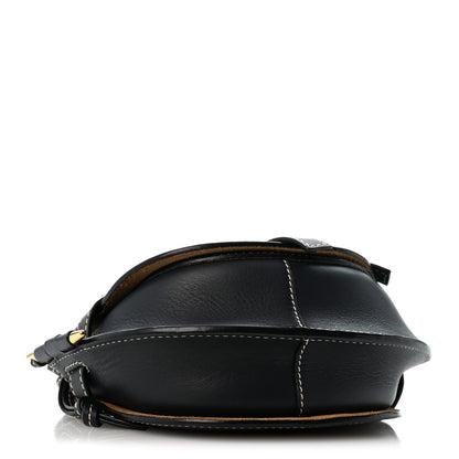 Loewe Calfskin Mini Gate Crossbody Bag Midnight Blue 4 of 11