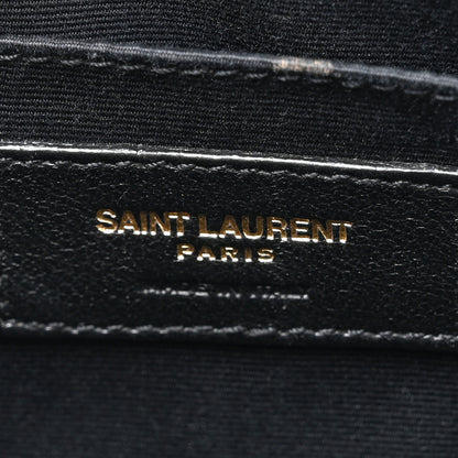 Saint Laurent Calfskin Matelasse Monogram Lou Camera Bag Crema Soft 6 of 17