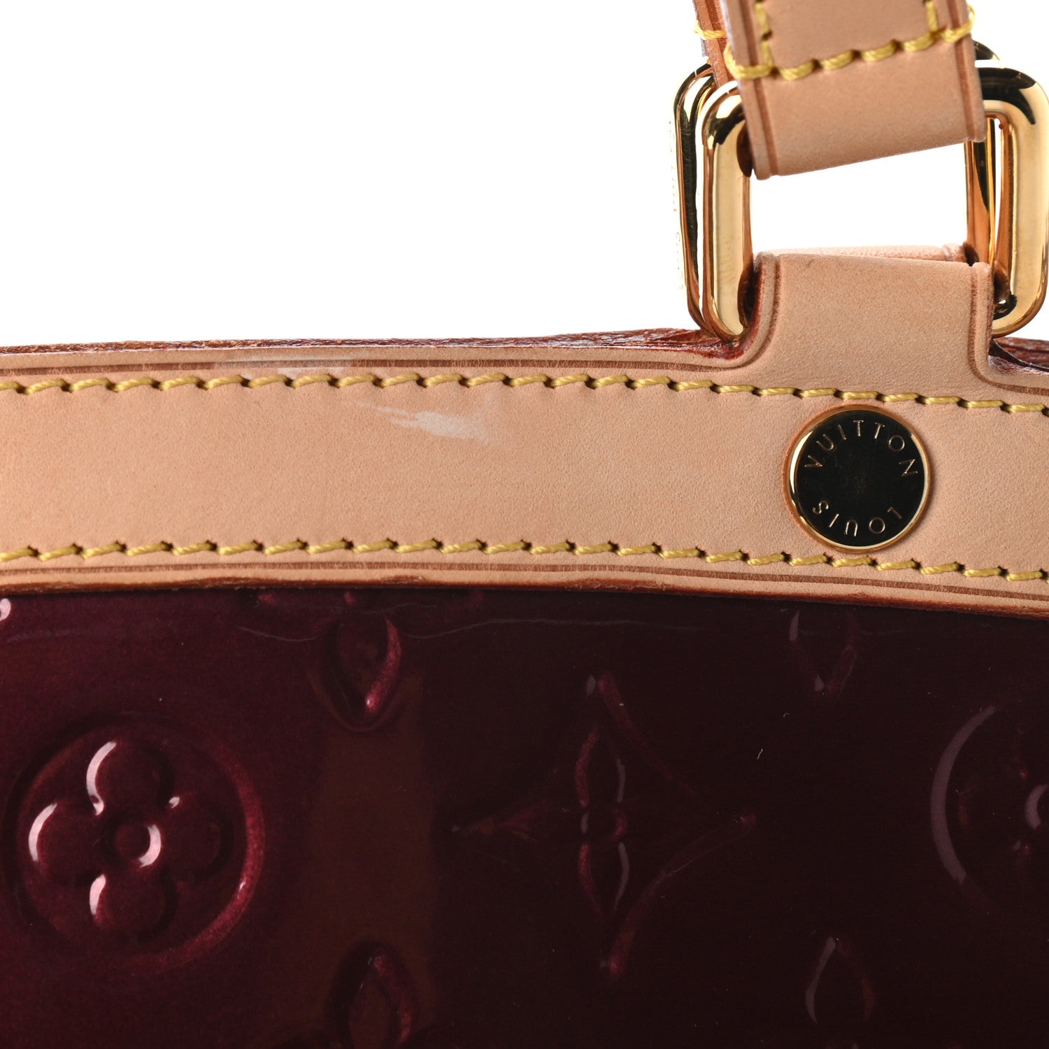 Louis Vuitton Vernis Brea GM Rouge Fauviste 7 of 9
