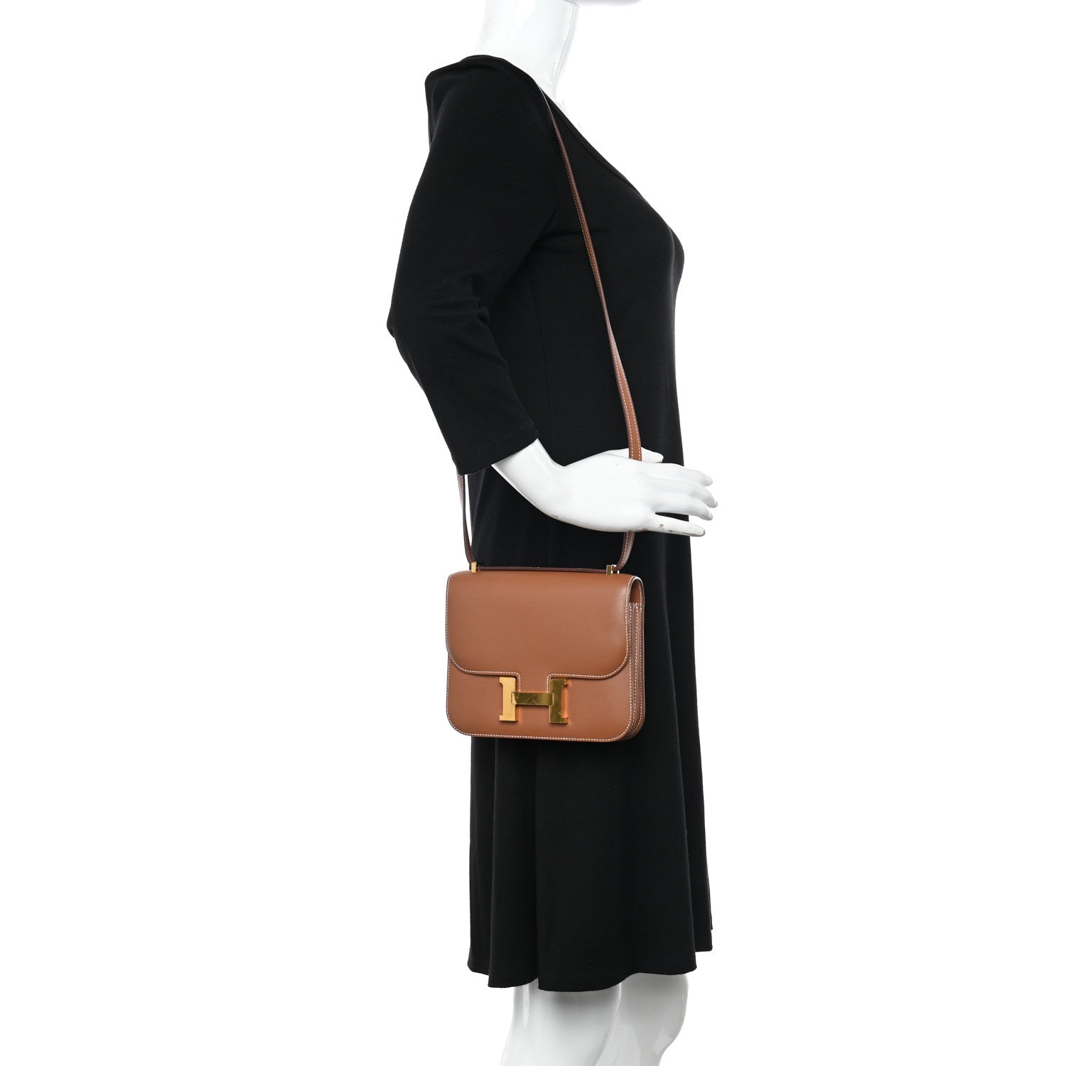 Hermes Swift Constance 18 Gold 2 of 10