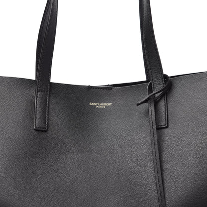 Saint Laurent Calfskin Large Shopping Tote Black 8 of 13
