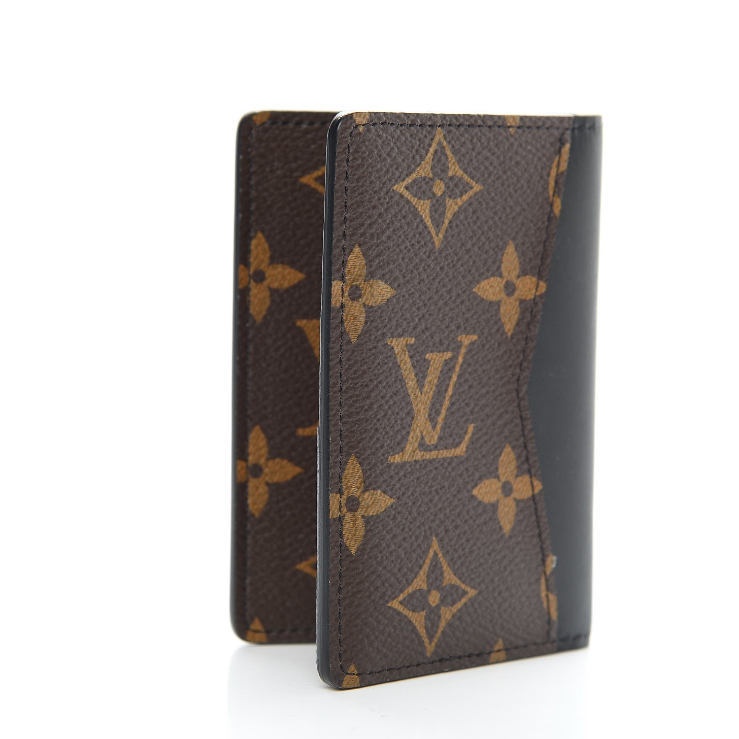 Louis Vuitton Monogram Macassar Pocket Organizer NM 3 of 8