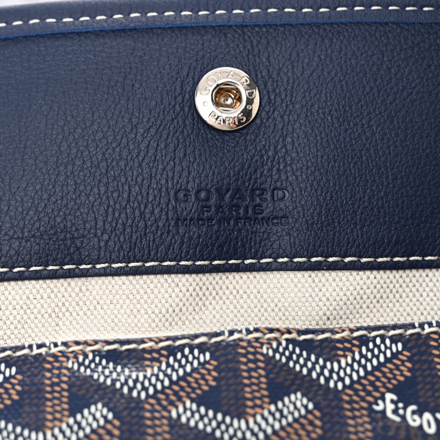 Goyard Goyardine Saint Louis GM Navy 7 of 11