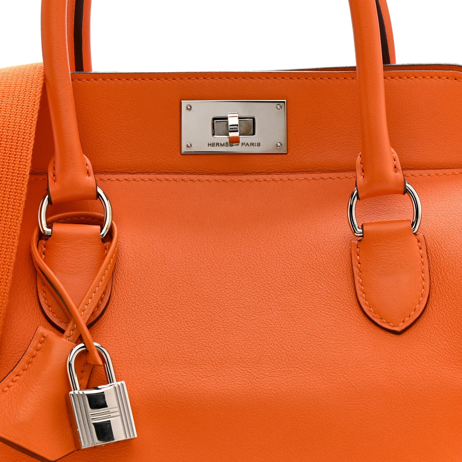 Hermes Swift Toolbox 20 Orange 1828532 – FASHIONPHILE