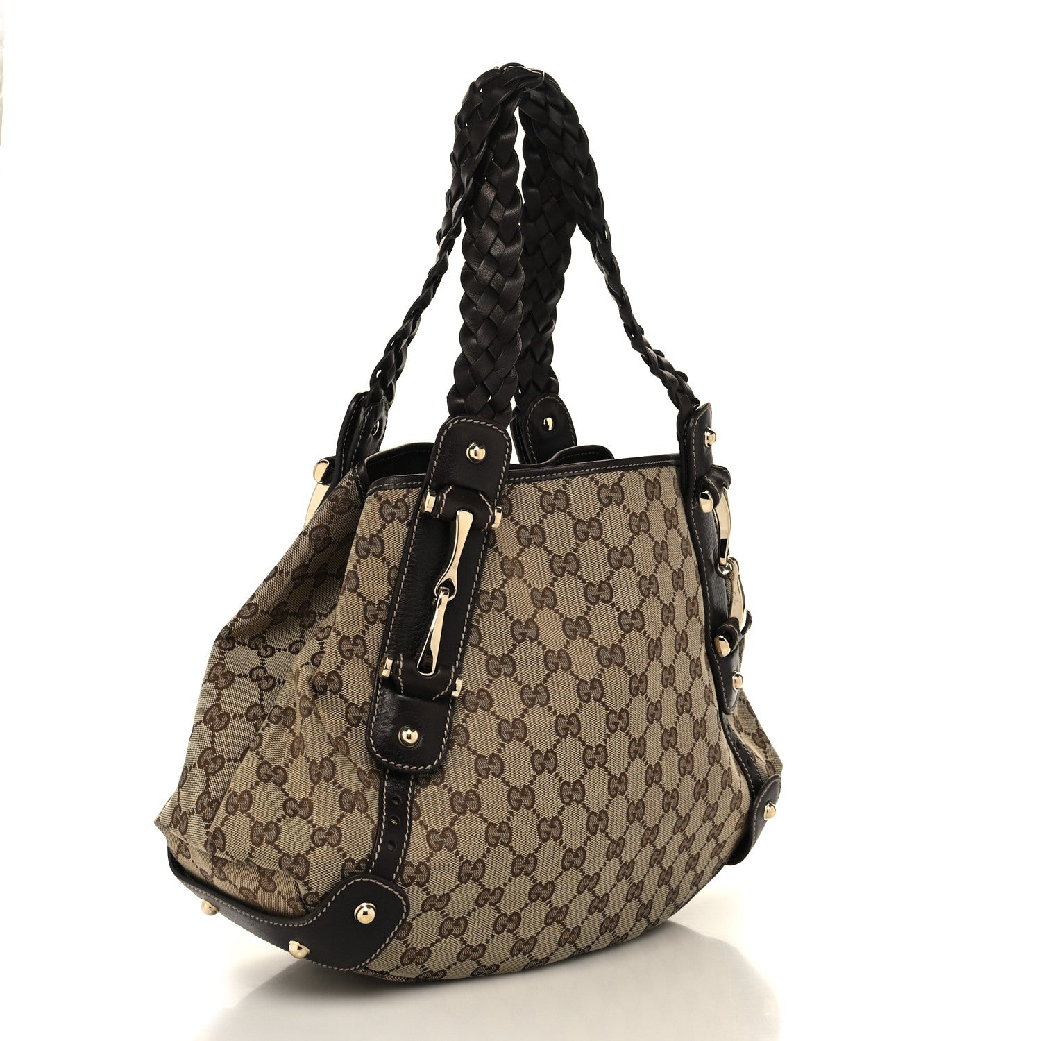 Gucci Monogram Small Pelham Shoulder Bag Dark Brown 3 of 13