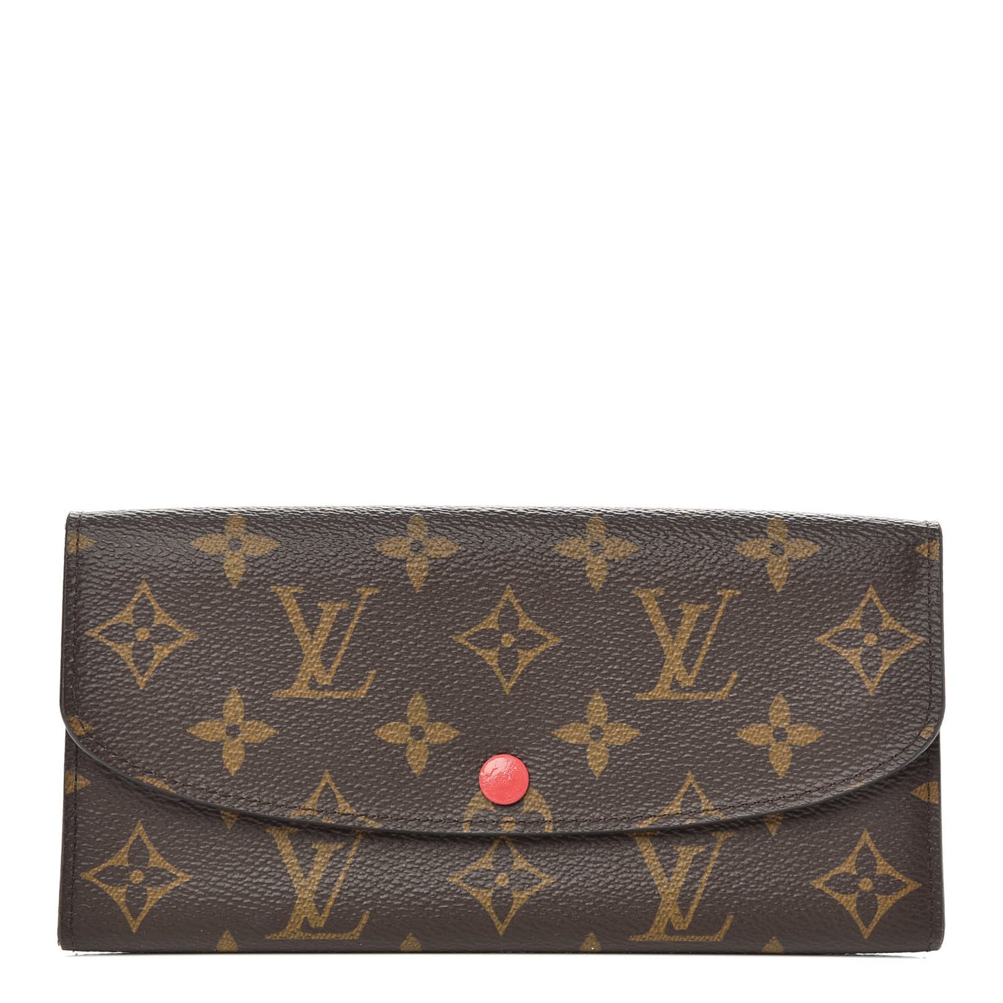 Monogram Emilie Wallet Poppy