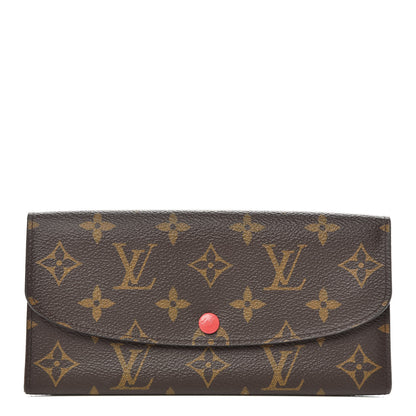 Louis Vuitton Monogram Emilie Wallet Poppy 1 of 7