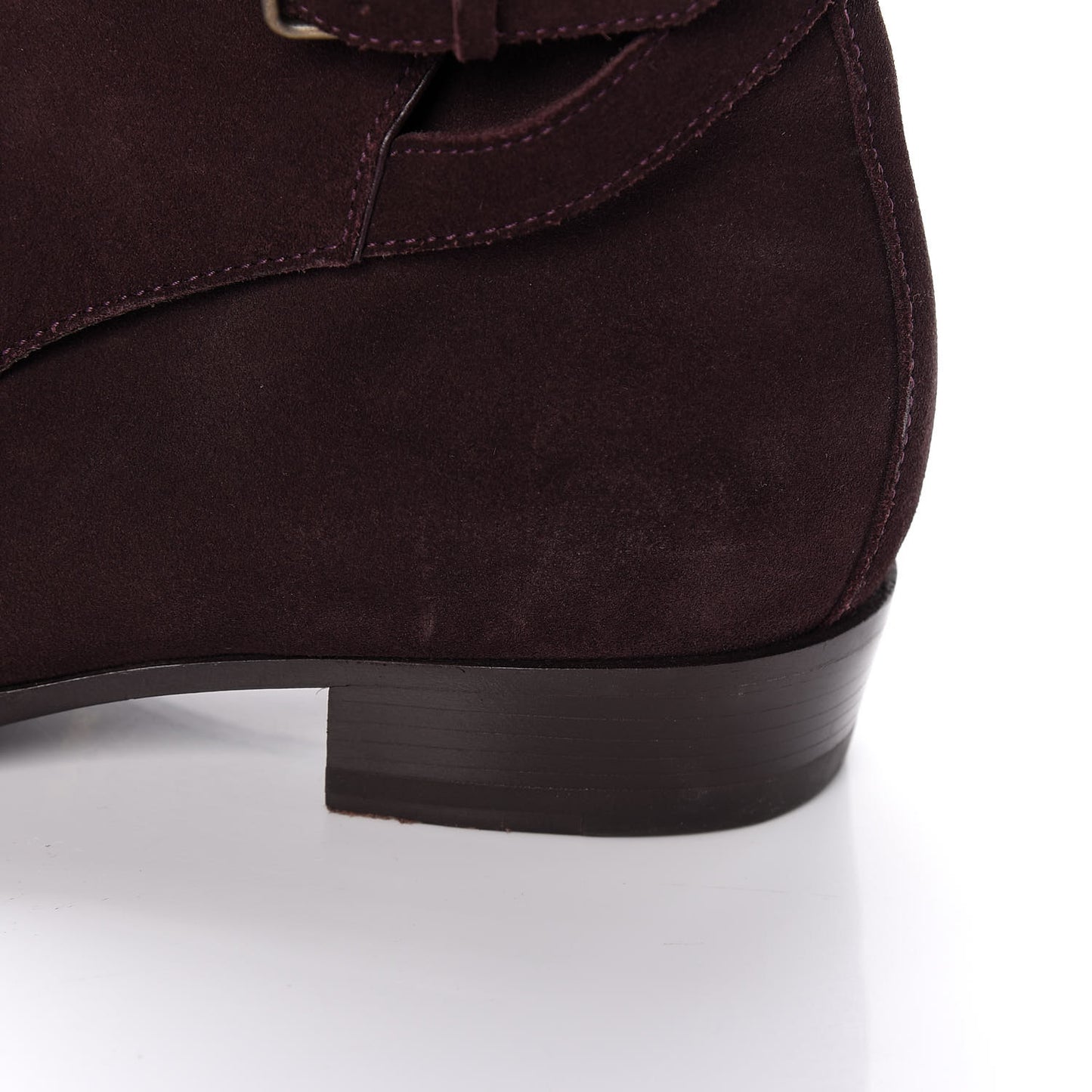 Suede Soho Calfskin Ankle Boots 40 Deep Blood