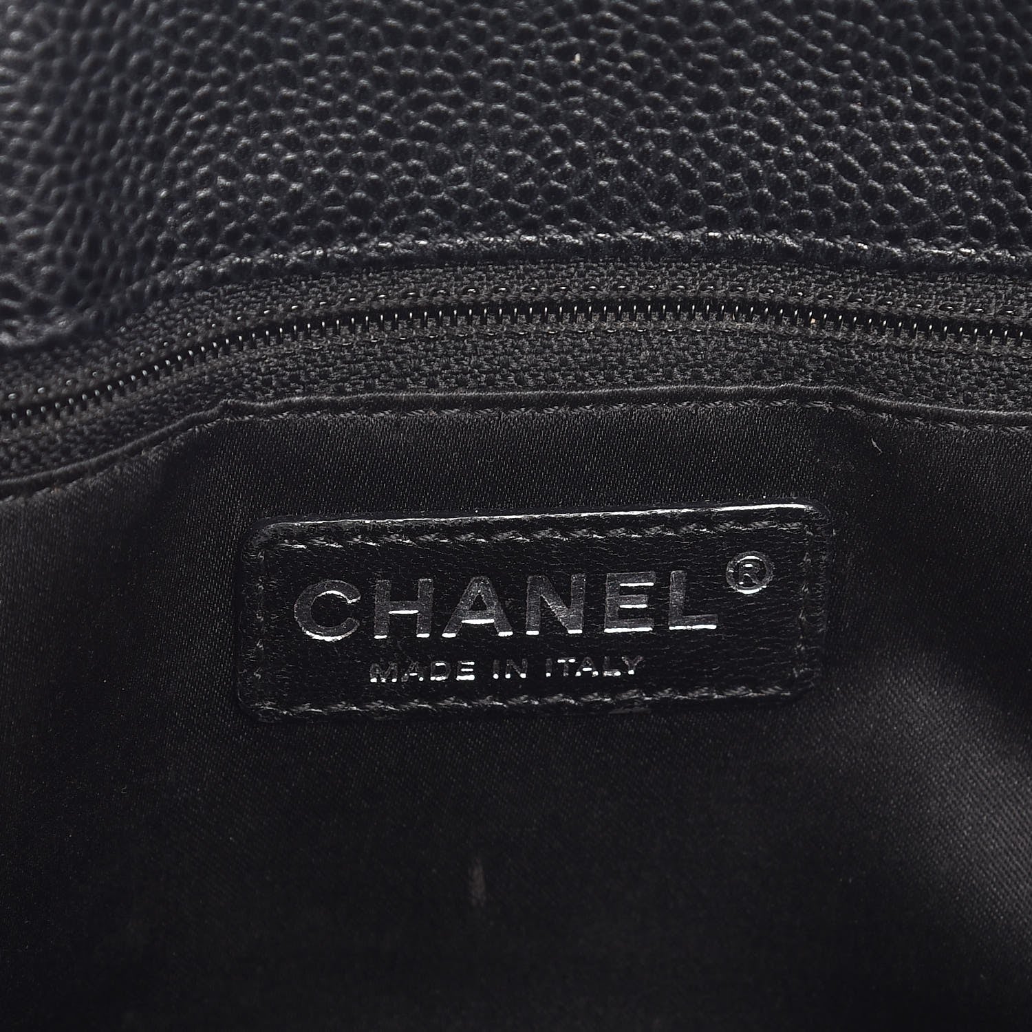 Chanel Caviar Quilted Grand Shopping Tote GST Black 6 of 7