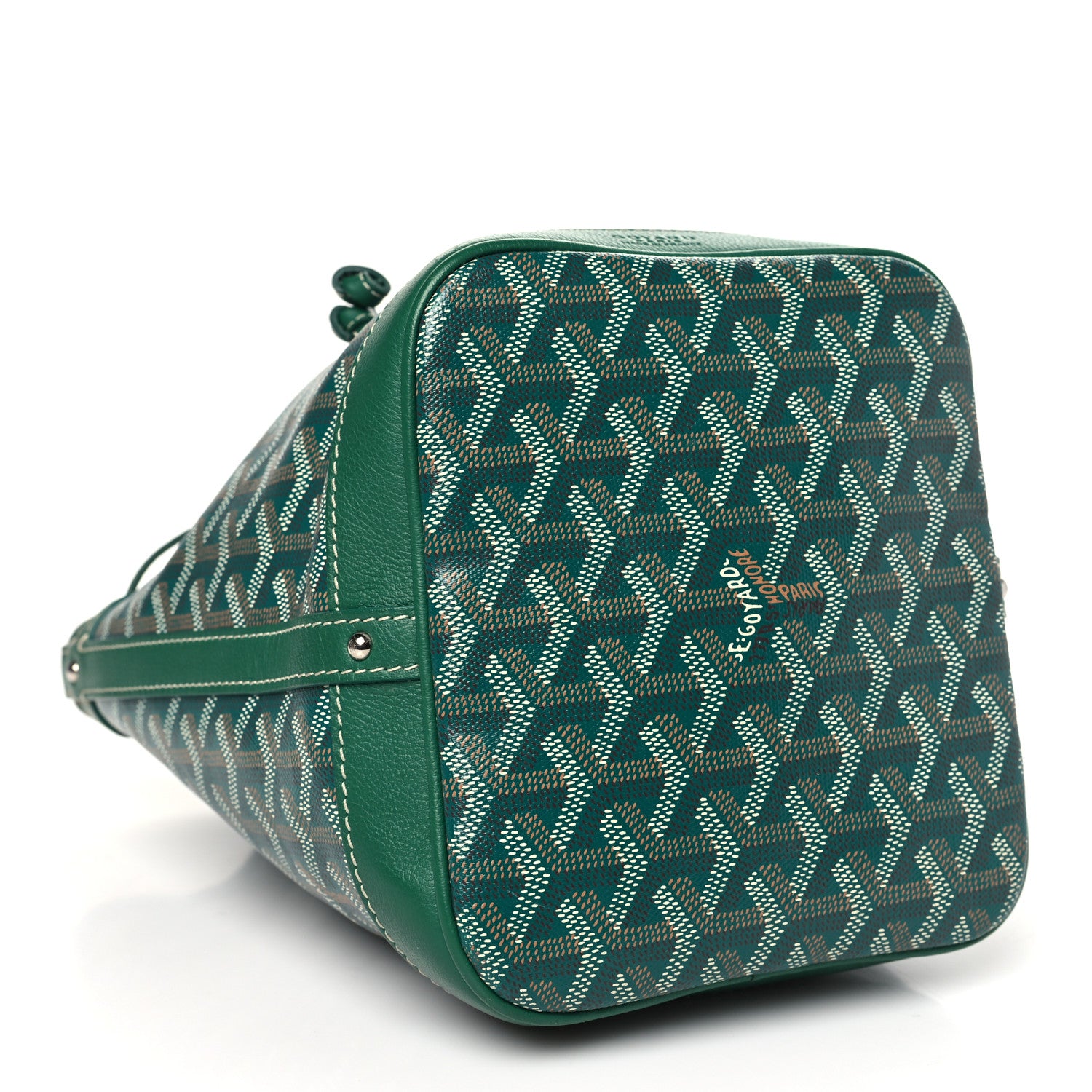 Goyard Goyardine Petit Flot Bucket Bag PM Green 4 of 11