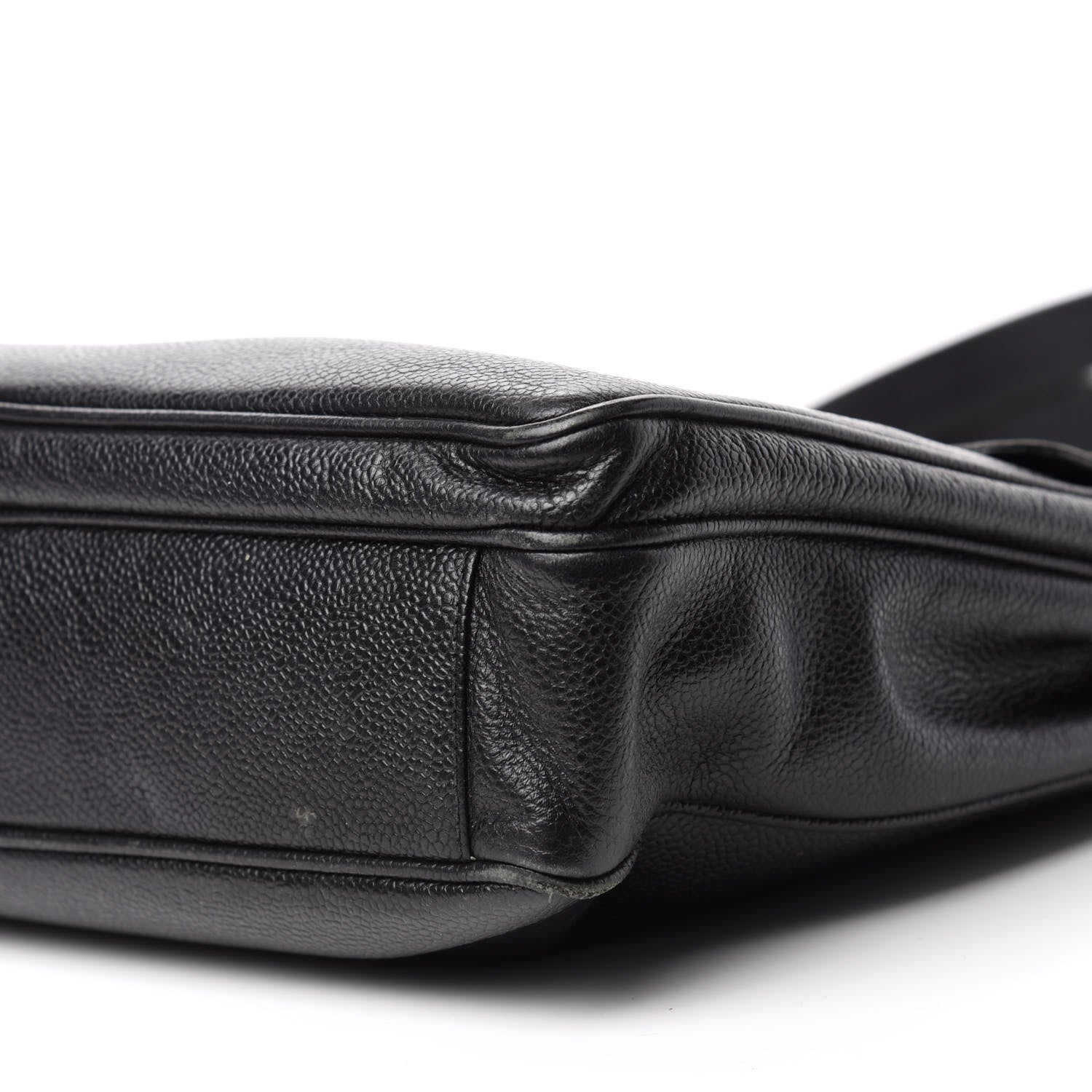 Chanel Caviar Flap Shoulder Bag Black 7 of 17