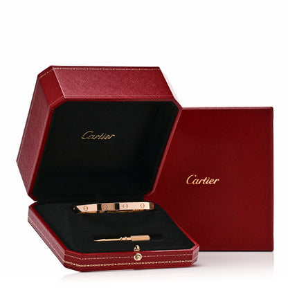 Cartier 18K Yellow Gold Medium LOVE Bracelet 19 8 of 8