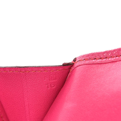 Hermes Chèvre Mysore Jige Elan 29 Clutch Rose Shocking 7 of 8