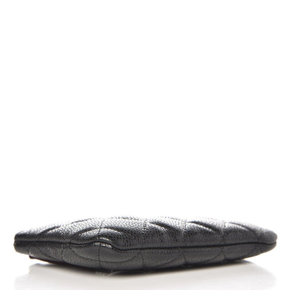 Chanel Caviar Quilted Small Cosmetic Case Black 4 of 8