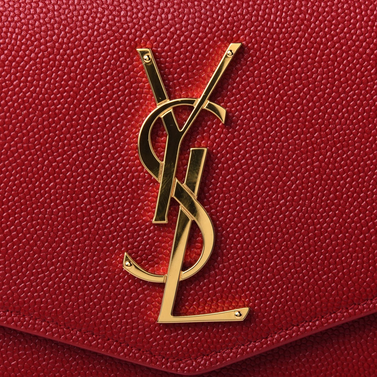 Grain De Poudre Uptown Chain Wallet Red