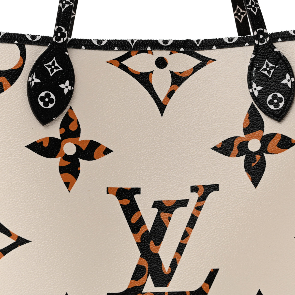 Monogram Giant Jungle Neverfull MM Ivory