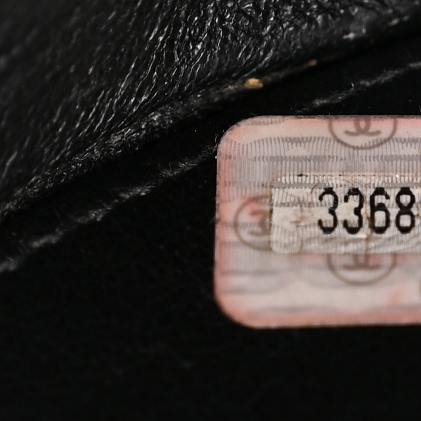 Patent CC Round Vanity Case Black