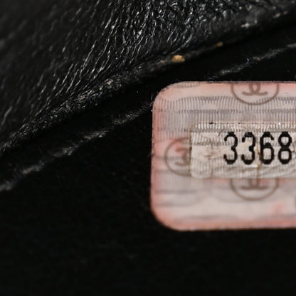 Chanel Patent CC Round Vanity Case Black 8 of 11