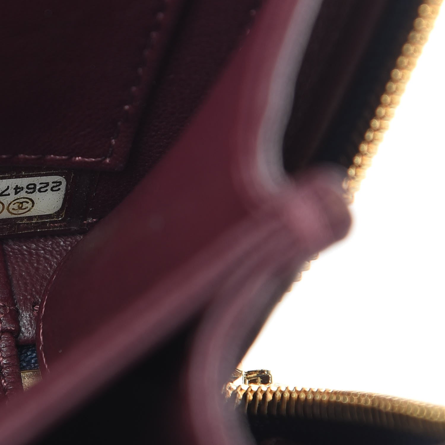 Chanel Caviar Quilted Small CC Filigree Vanity Case Navy Black 7 of 12