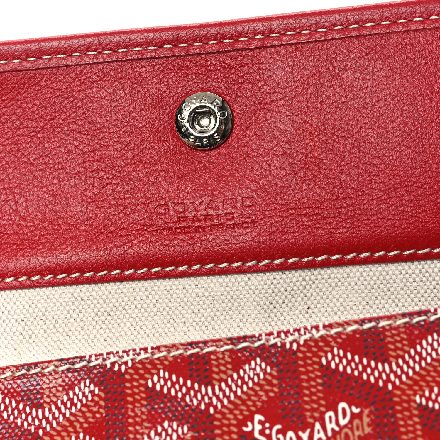 Goyard Goyardine Saint Louis PM Red 7 of 13