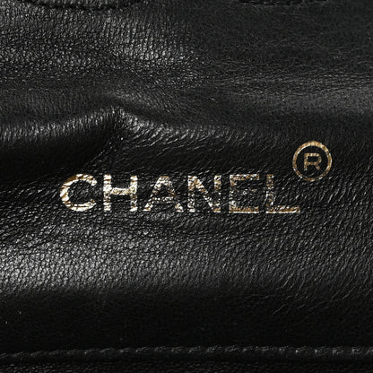 Chanel Lizard Quilted Small Single Flap Black 6 of 12