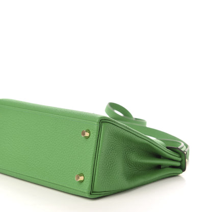 Hermes Togo Kelly Retourne 25 Bambou 9 of 12