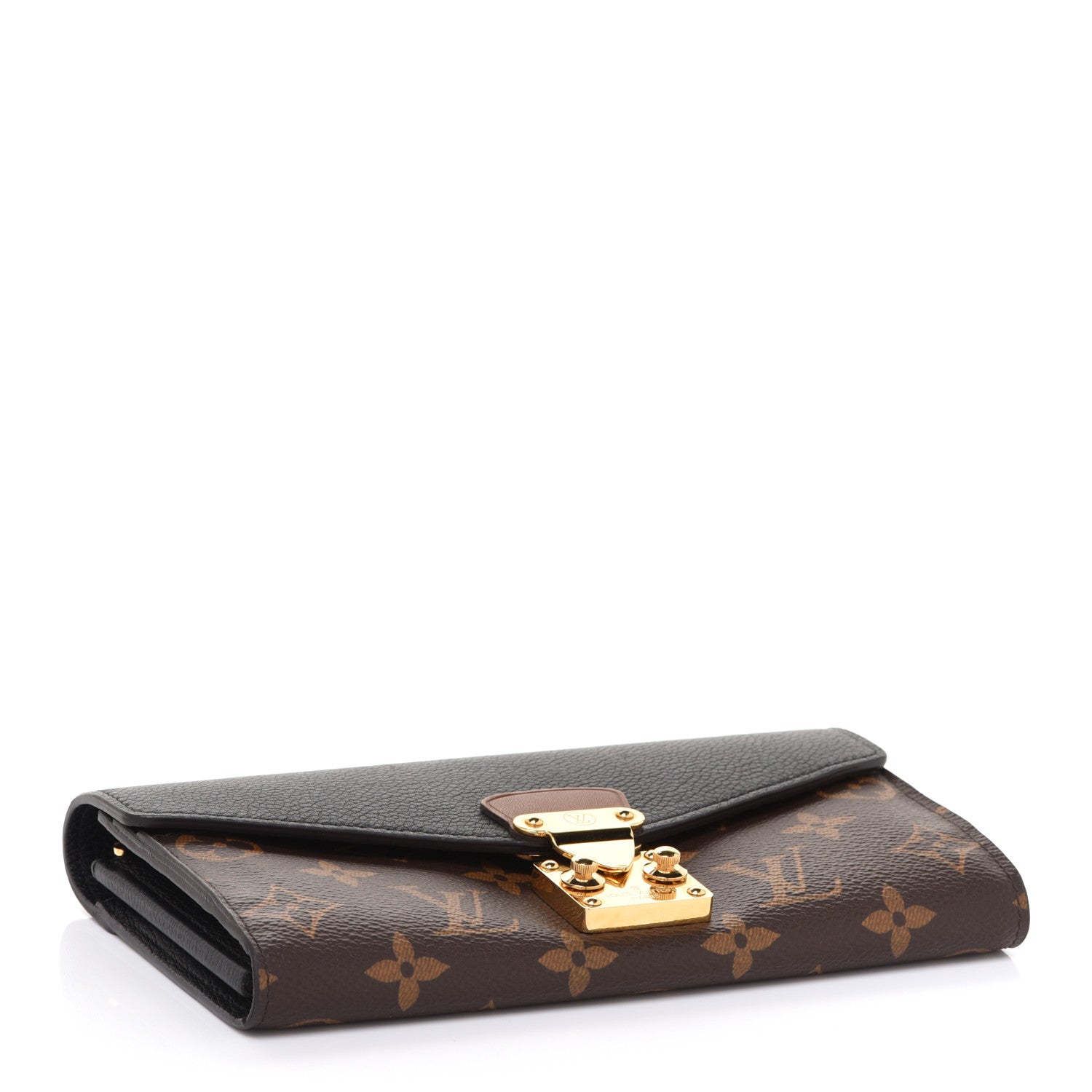 Louis Vuitton Monogram Pallas Wallet Black 4 of 7