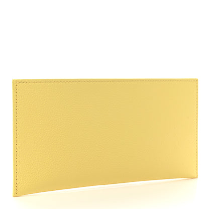 Louis Vuitton Calfskin Felicie Card Holder Insert Yellow 3 of 6
