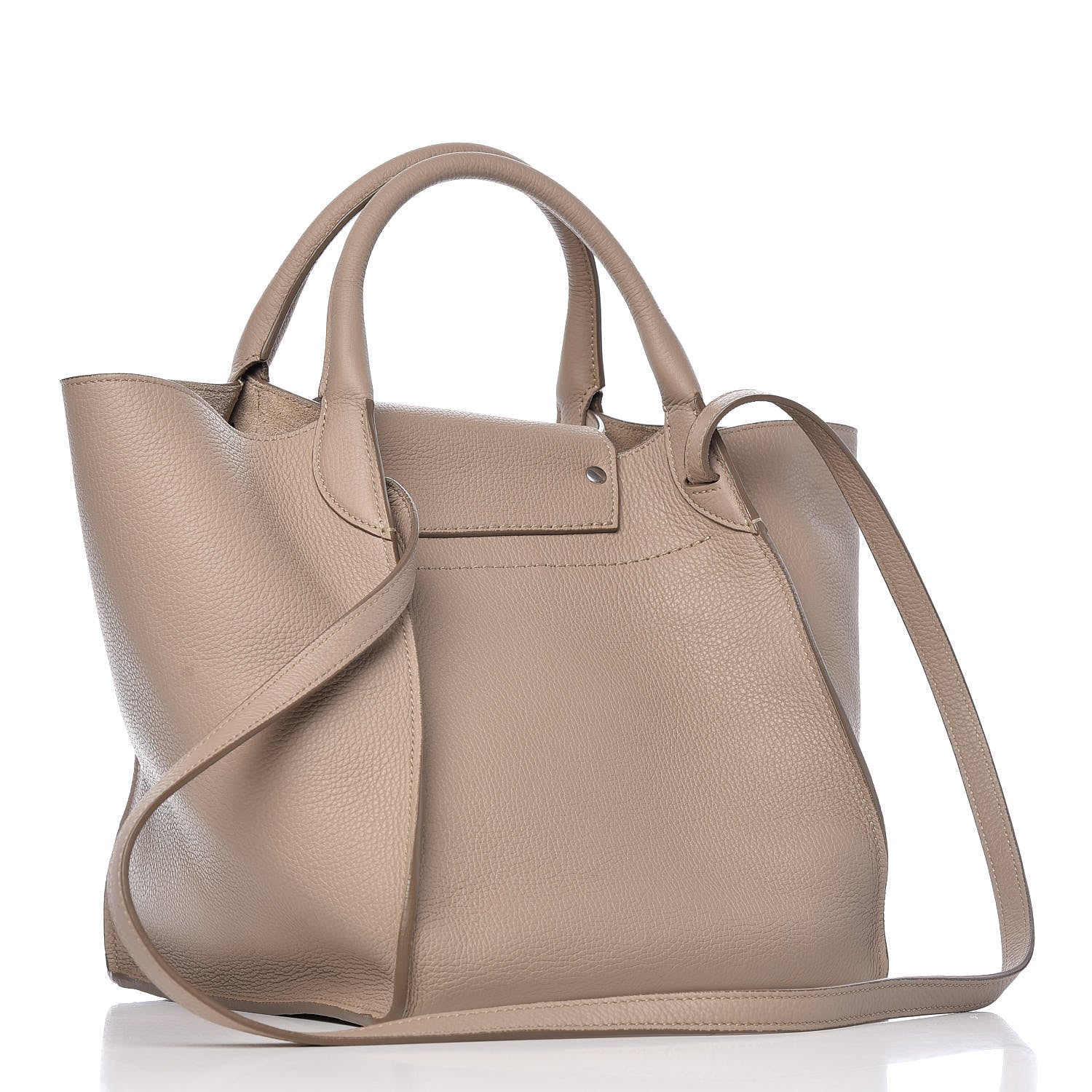 Celine Supple Grained Calfskin Small Big Bag Light Taupe 3 of 13