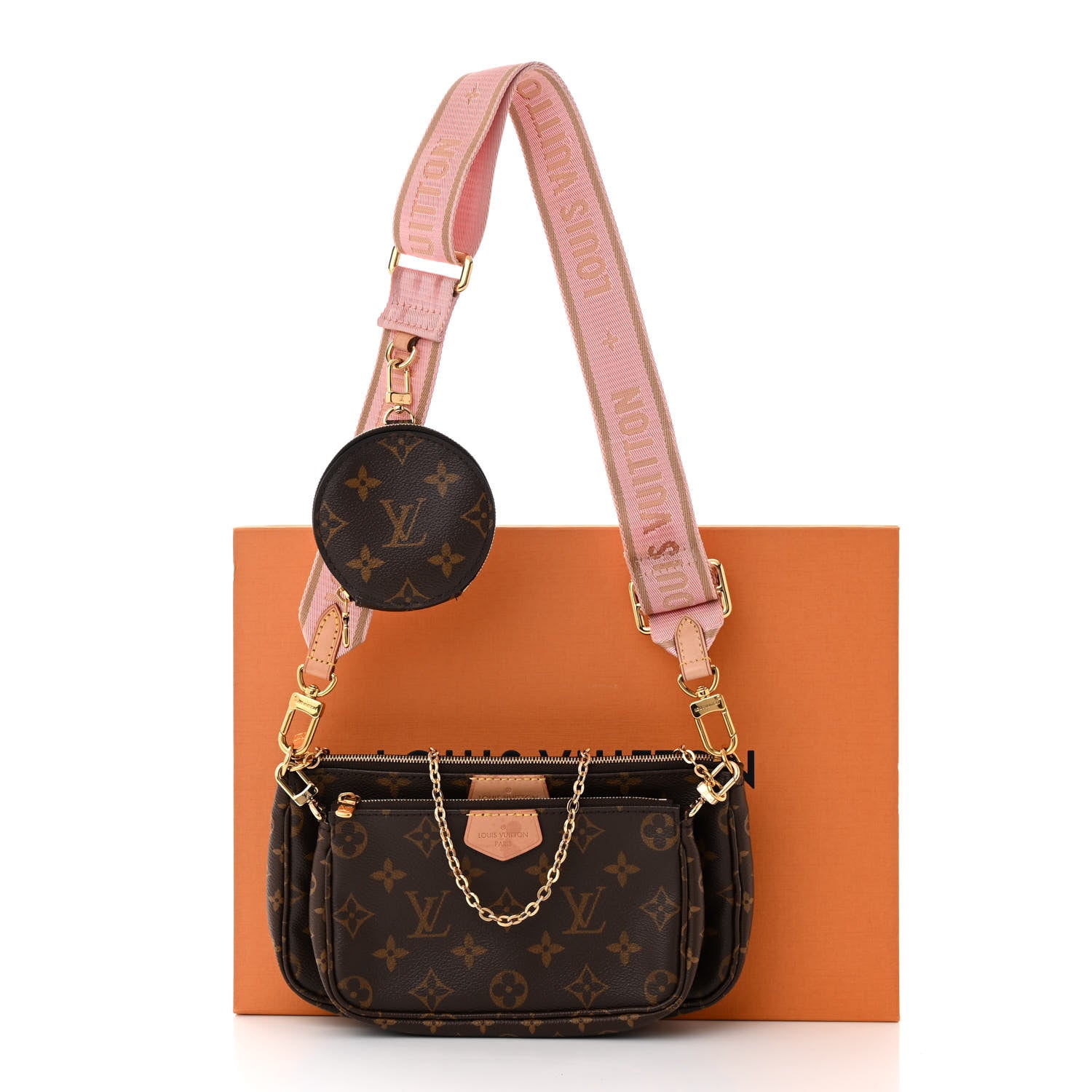 Louis Vuitton Monogram Multi Pochette Accessories Rose Clair 12 of 12