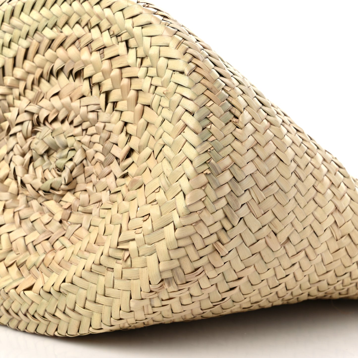 Woven Straw Loubishore Tote Beige