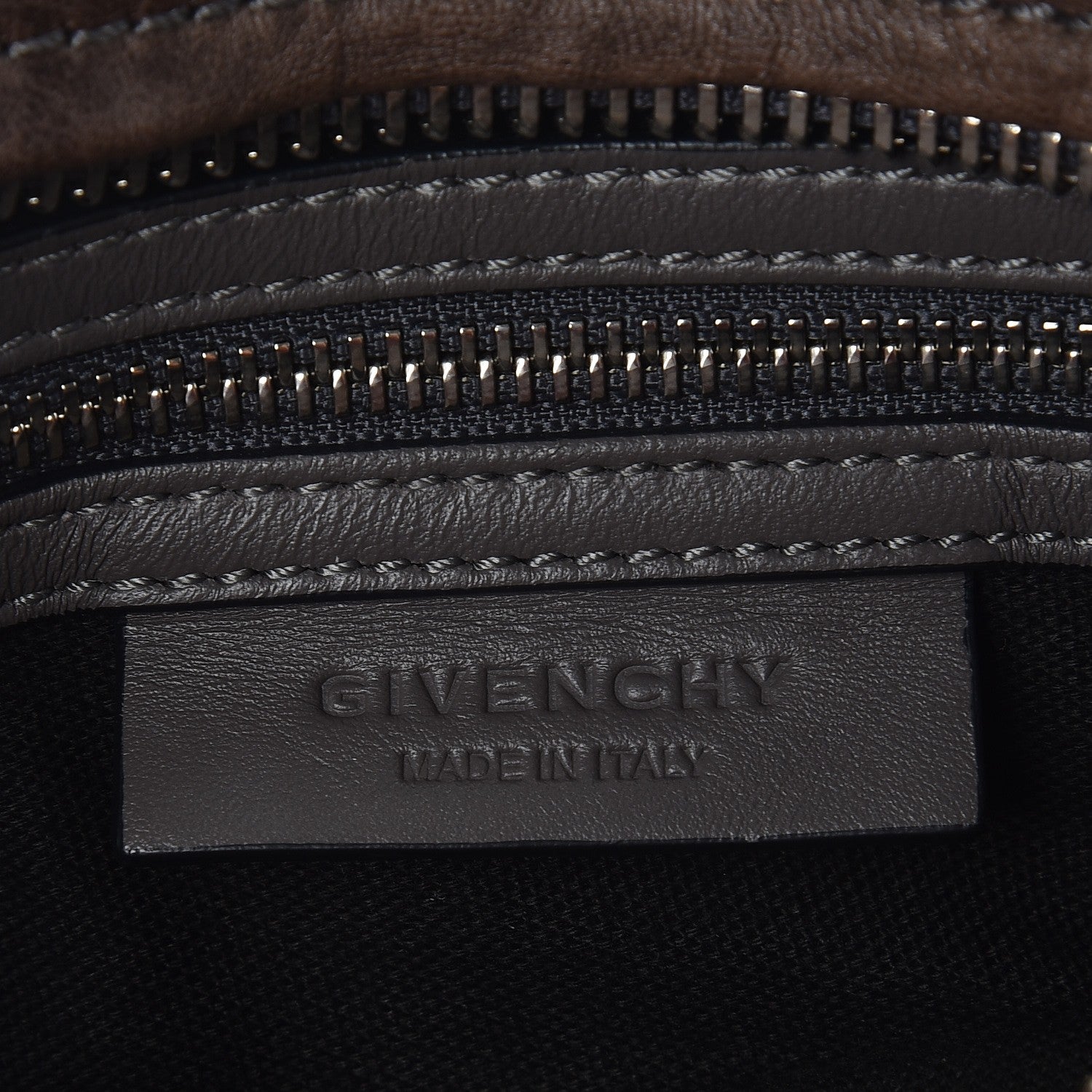 Givenchy Tumbled Sheepskin Small Pandora Charcoal 6 of 8