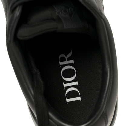 Christian Dior Smooth Calfskin Suede Mens B101 Low Top Sneakers 42.5 Black 8 of 11