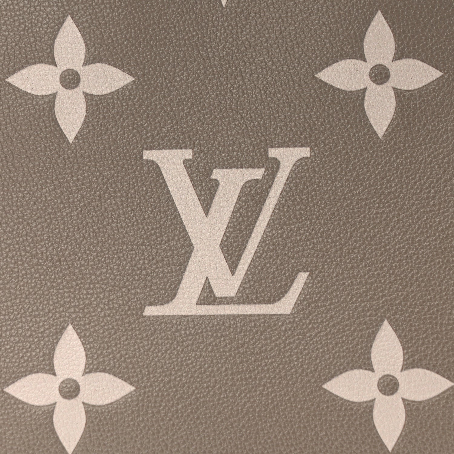 Louis Vuitton Empreinte Monogram Giant Petit Palais Tourterelle Creme 7 of 11