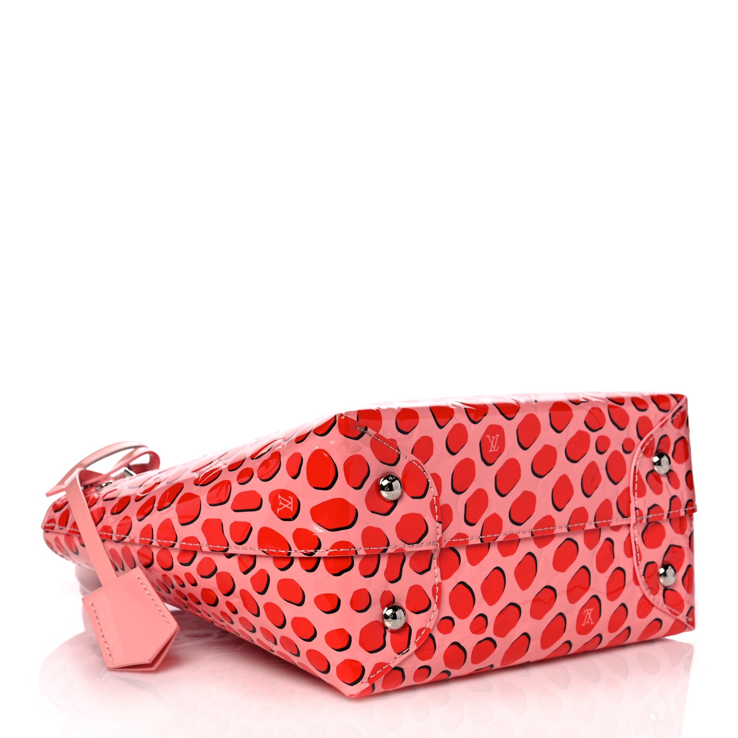 Louis Vuitton Vernis Jungle Dots Open Tote Sugar Pink Poppy 4 of 12
