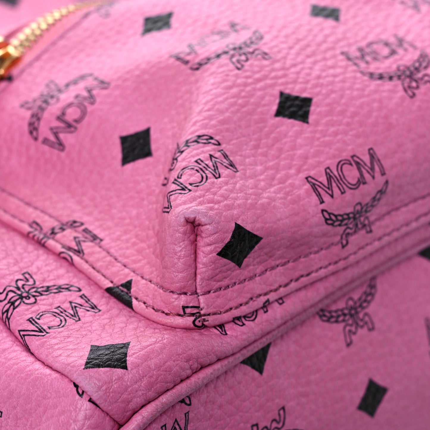 Visetos Small Side Stud Stark Backpack Pink