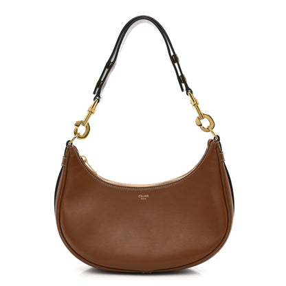 Celine Smooth Calfskin Medium Strap Ava Shoulder Bag Tan 1 of 13