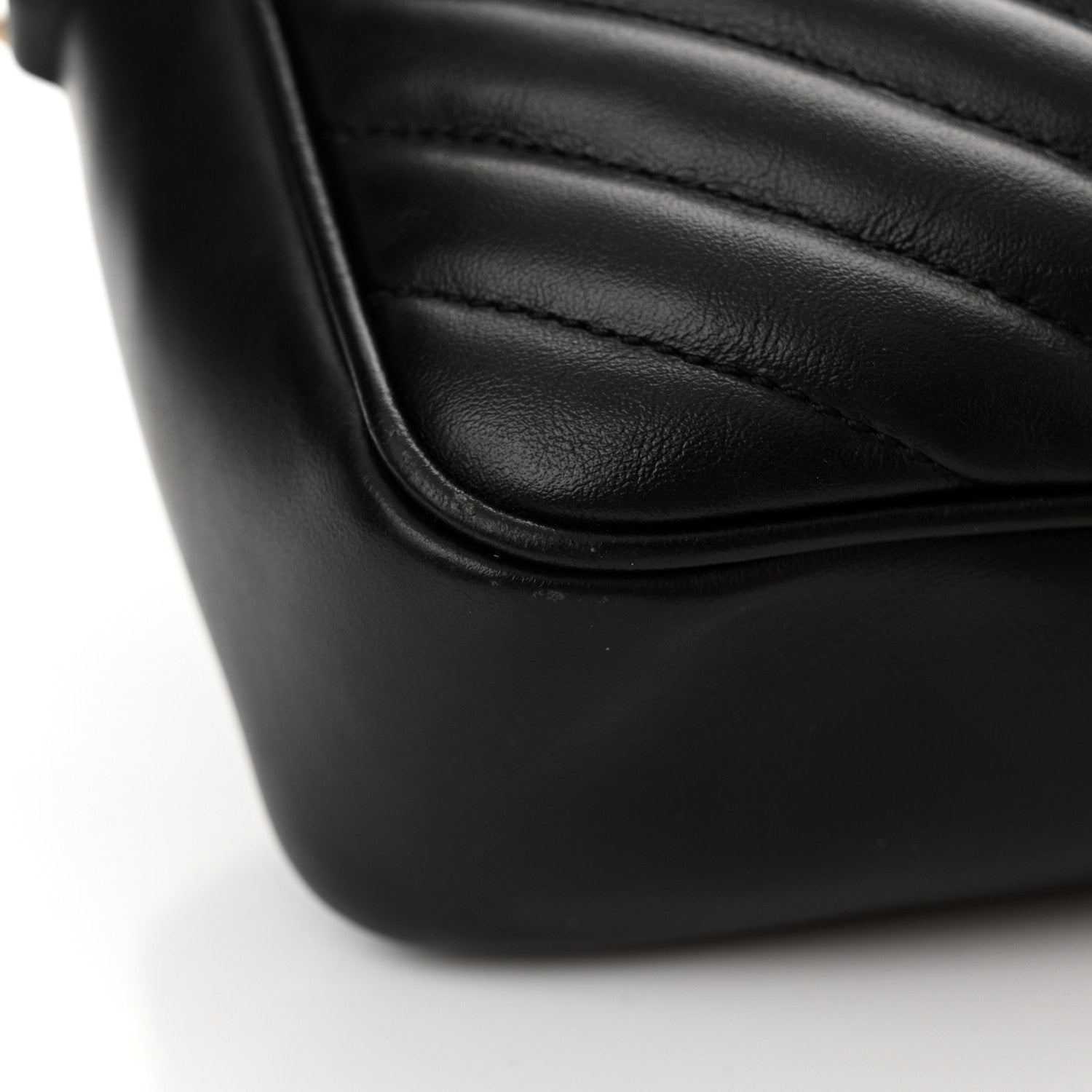 Saint Laurent Calfskin Matelasse Monogram Lou Camera Bag Black 18 of 18