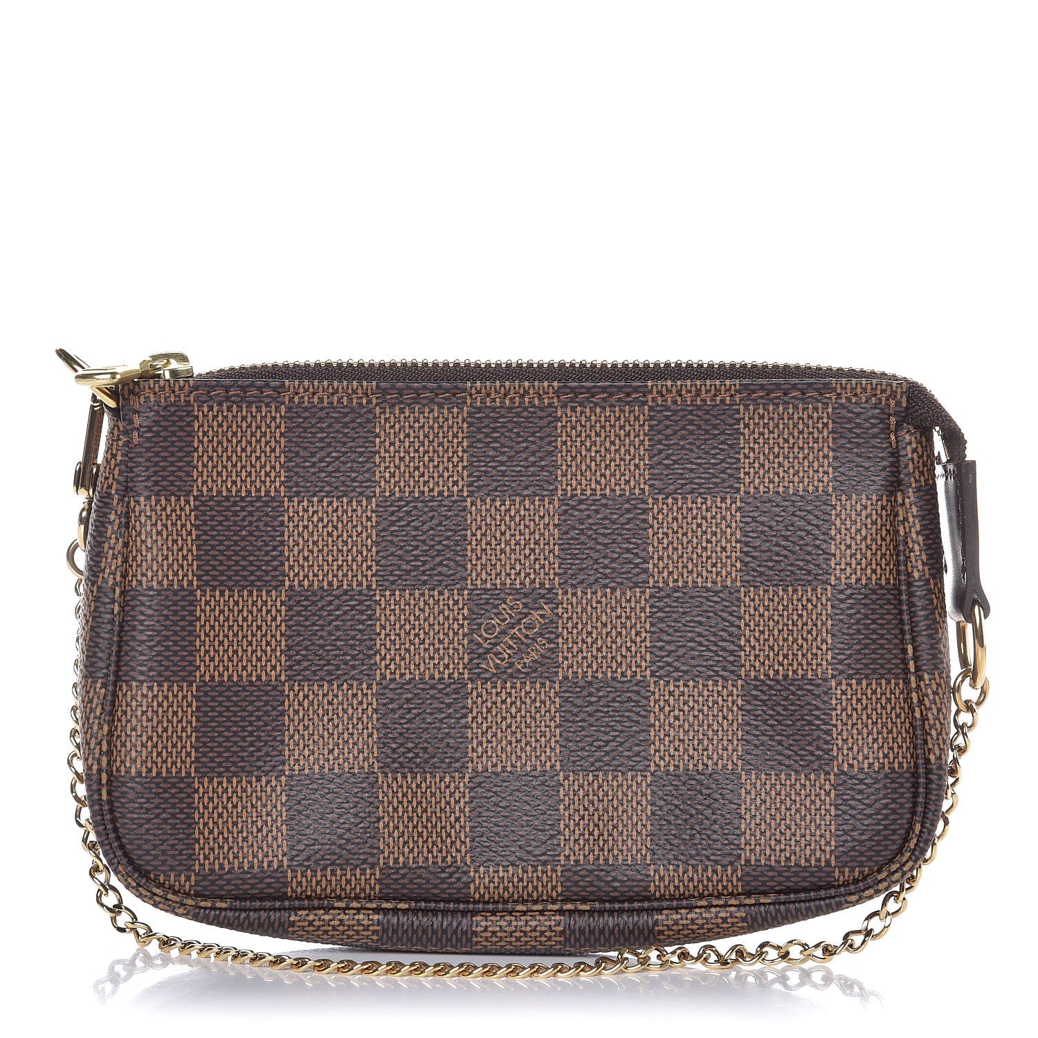 Louis Vuitton Damier Ebene Mini Pochette Accessories 1 of 8