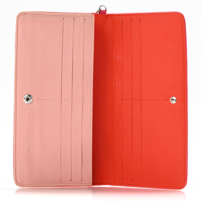 Christian Dior Lambskin Cannage Rendezvous Wallet Pink 5 of 16