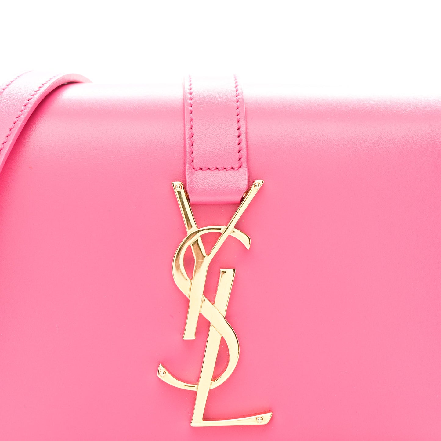 Smooth Calfskin Small Classic Monogram Universite Bag Fuchsia