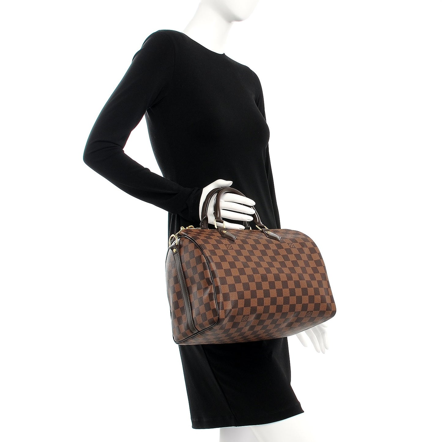 Damier Ebene Speedy Bandouliere 30