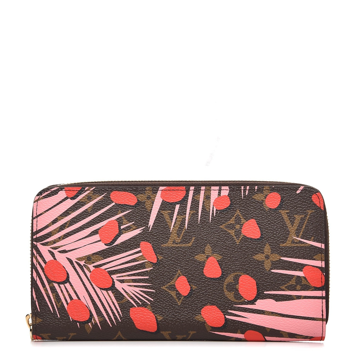 Louis Vuitton Monogram Jungle Dots Zippy Wallet Sugar Pink Poppy 1 of 8
