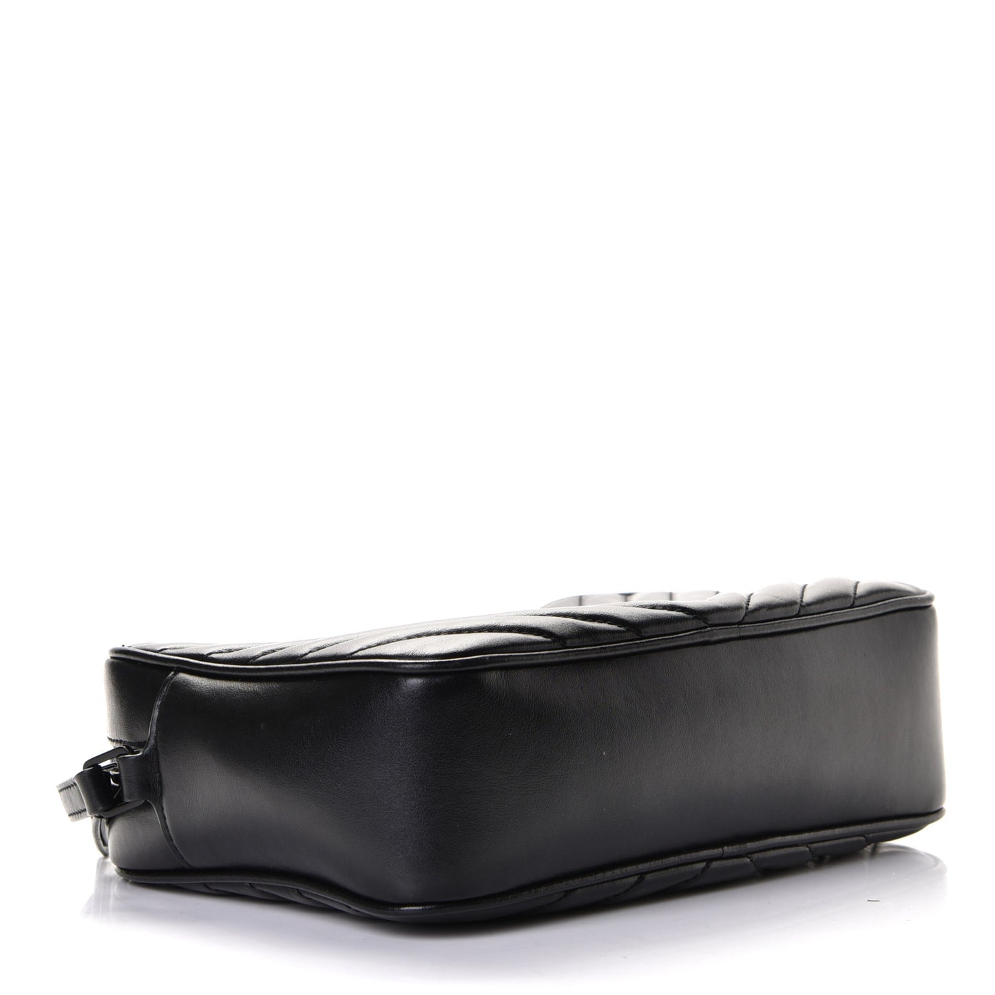 Calfskin Matelasse Monogram Lou Camera Bag Black
