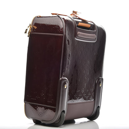 Louis Vuitton Vernis Pegase 45 Rolling Luggage Amarante 4 of 8