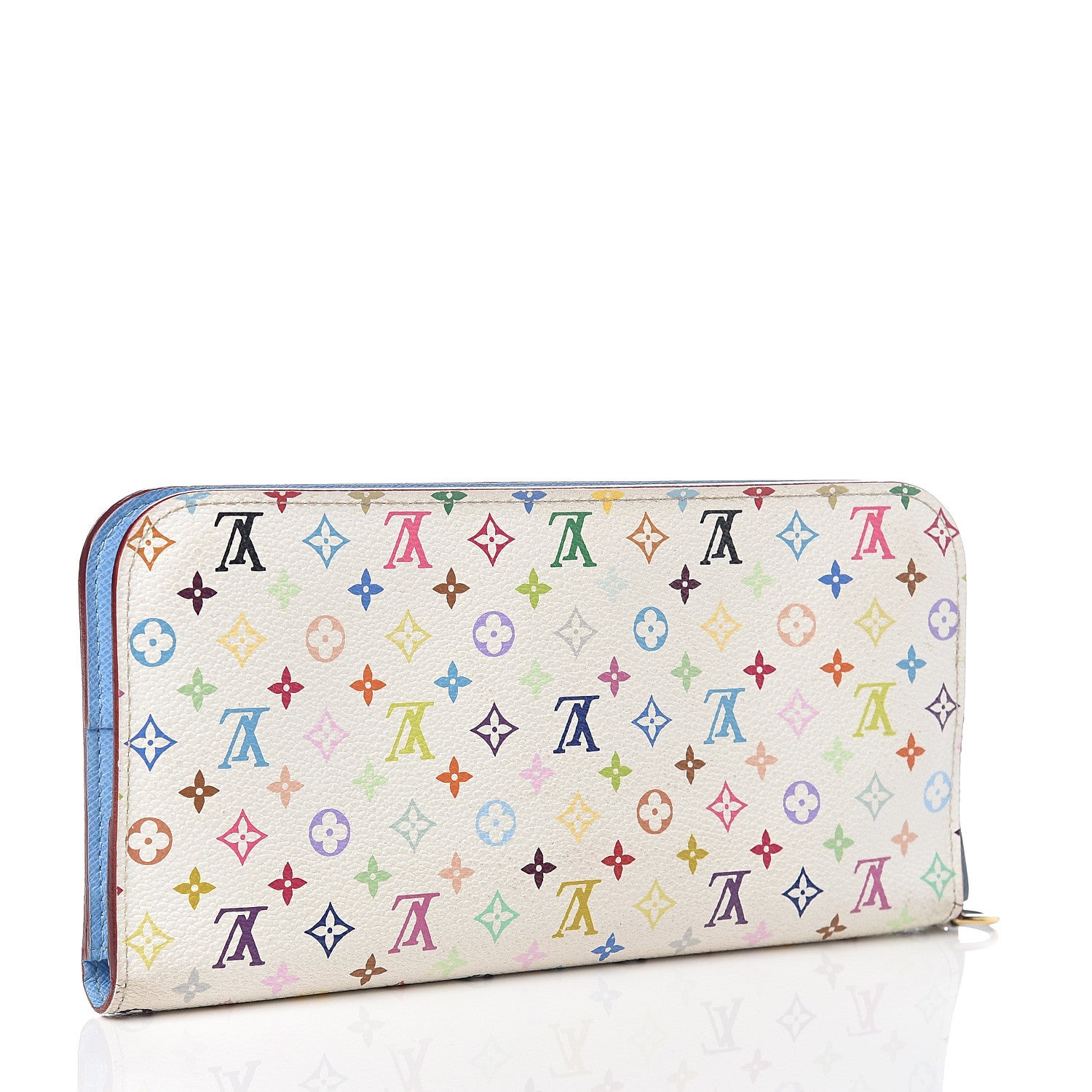 Louis Vuitton Monogram Multicolor Insolite Wallet White Raisin 2 of 5