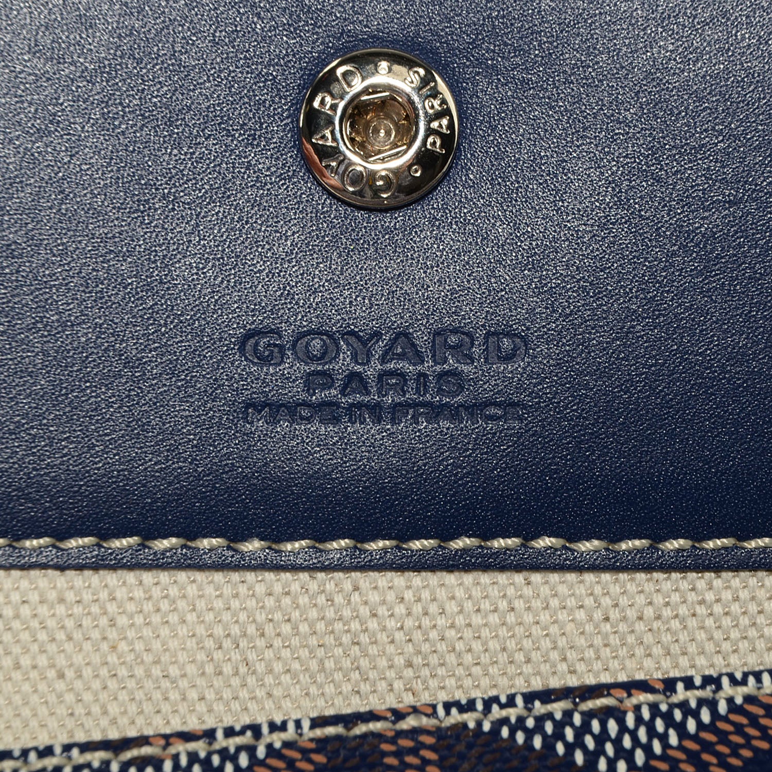 Goyard Goyardine Saint Louis GM Navy 8 of 9