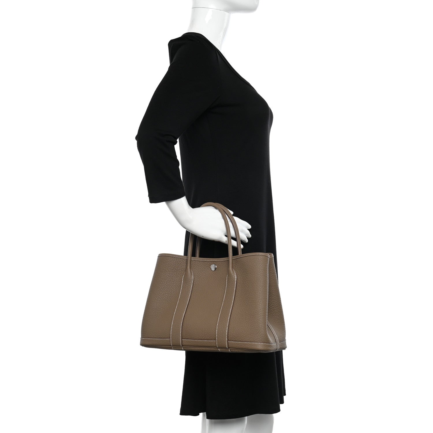 Hermes Negonda Garden Party 30 TPM Etoupe 2 of 9
