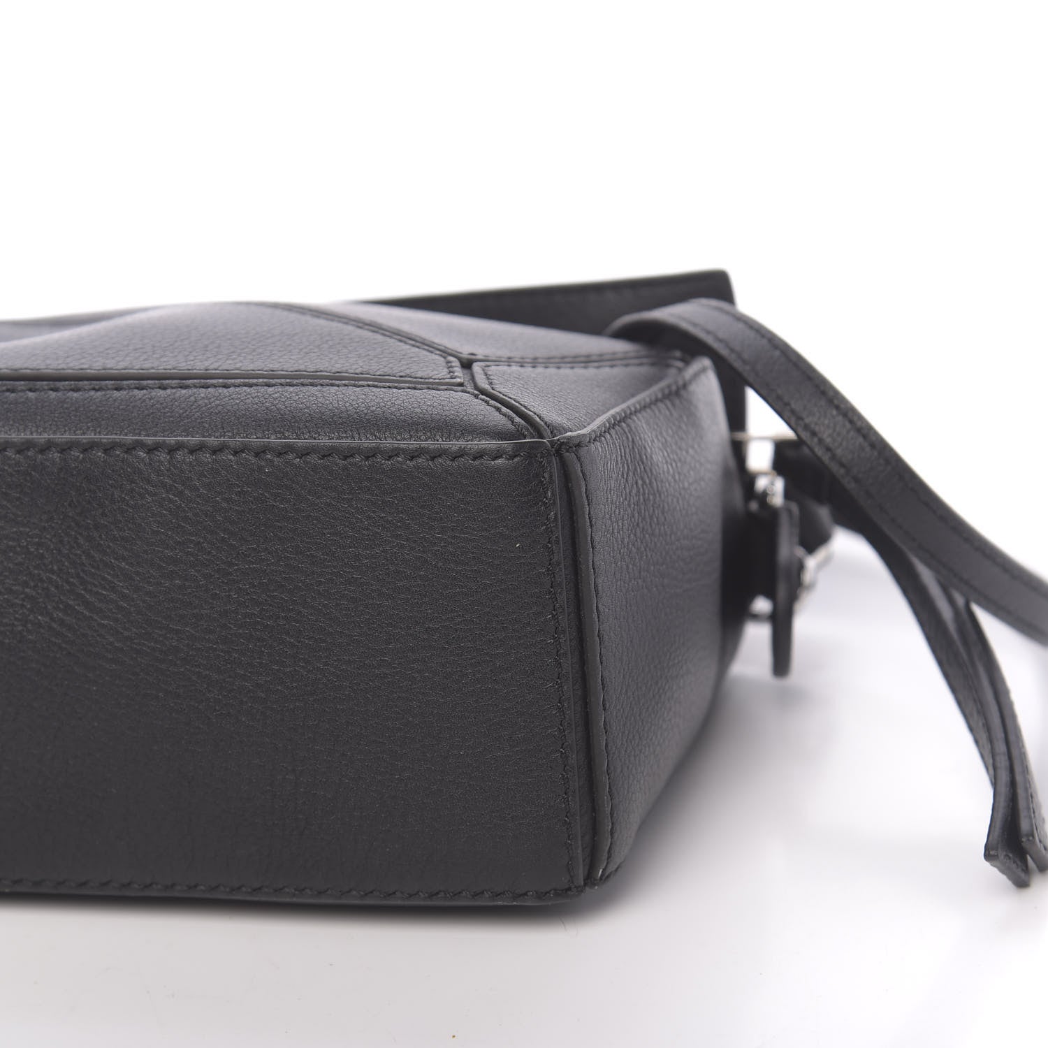 Loewe Calfskin Mini Puzzle Bag Black 9 of 10